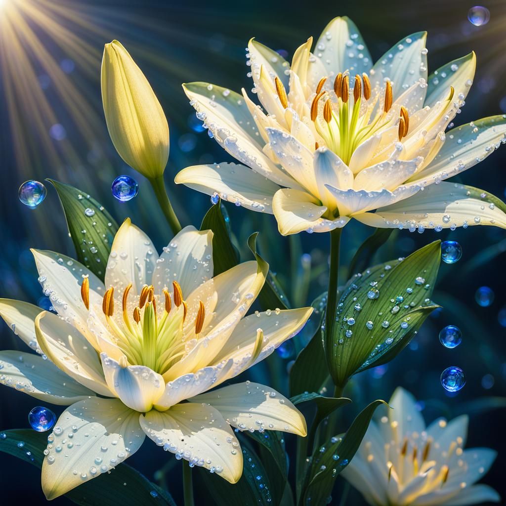 Luminous Blossom of Enchantment