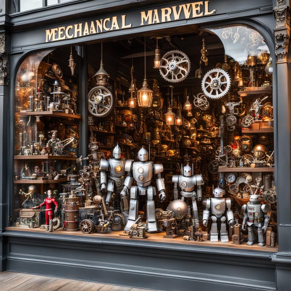 Toy shop  by @Chamelios