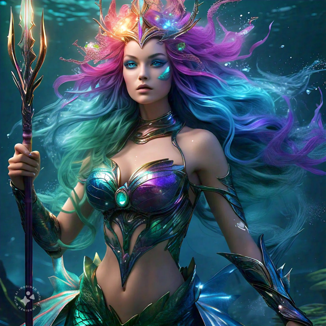 Fantasy Mermaid Queen