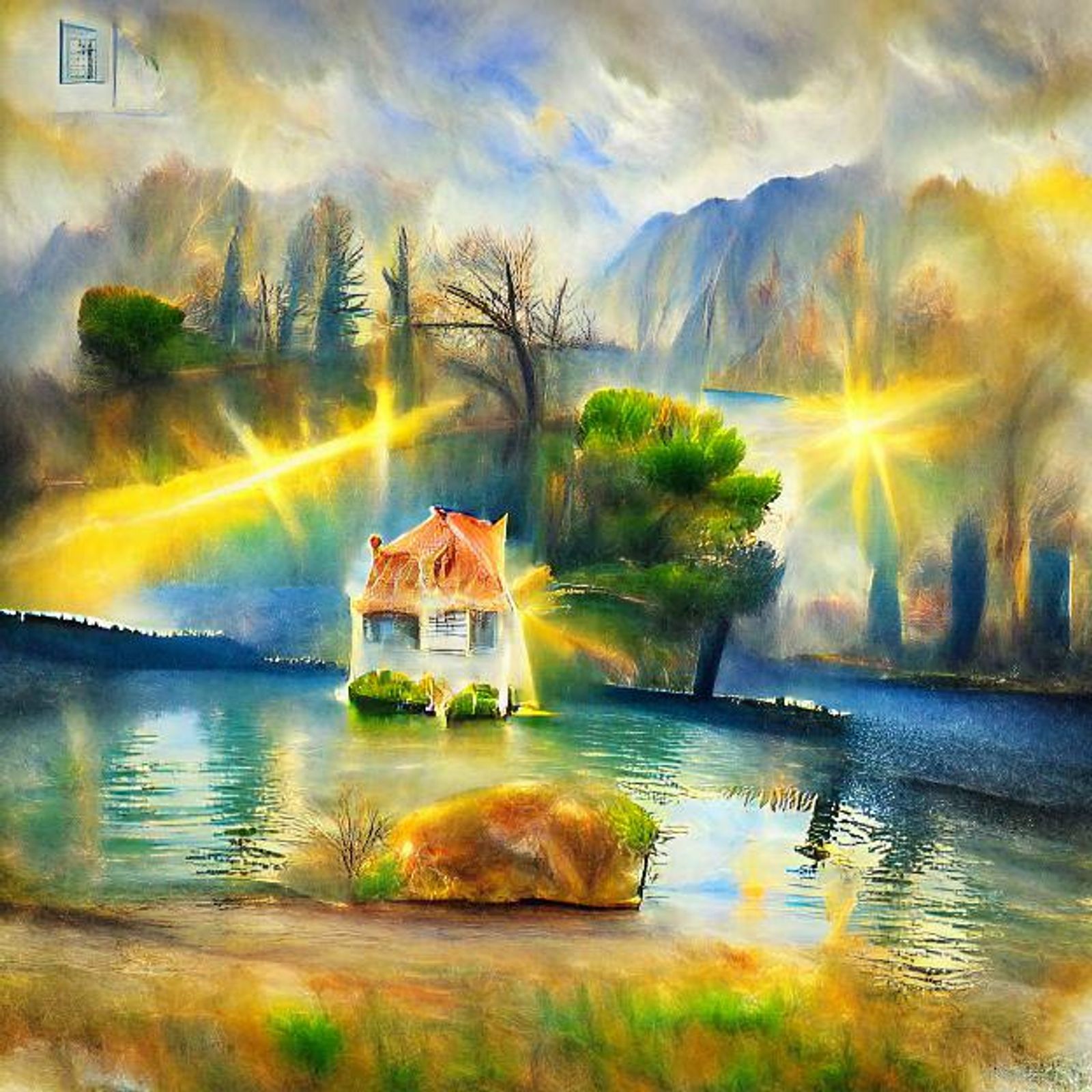 most beautiful scenery paintings