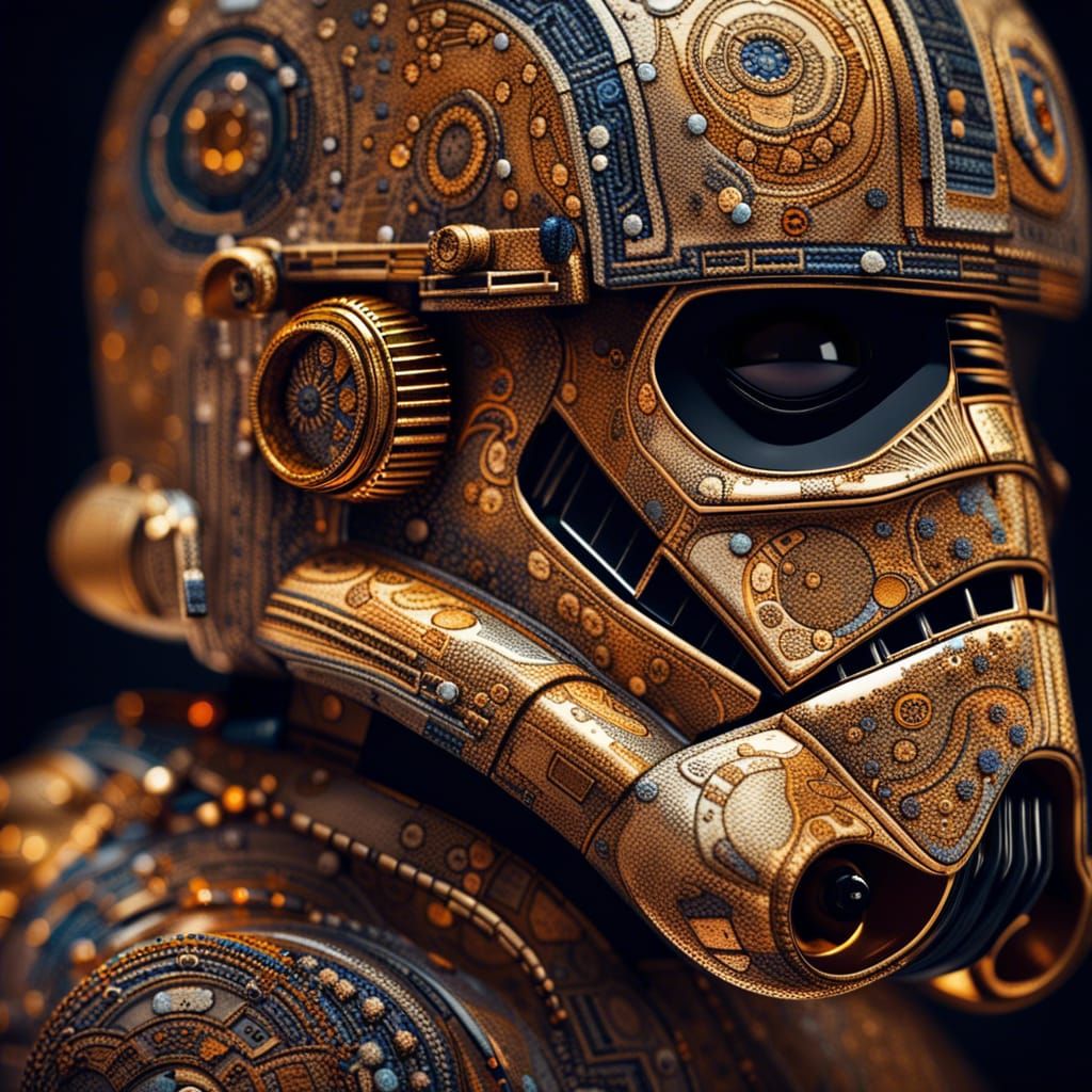 Not your usual stormtrooper - AI Generated Artwork - NightCafe Creator