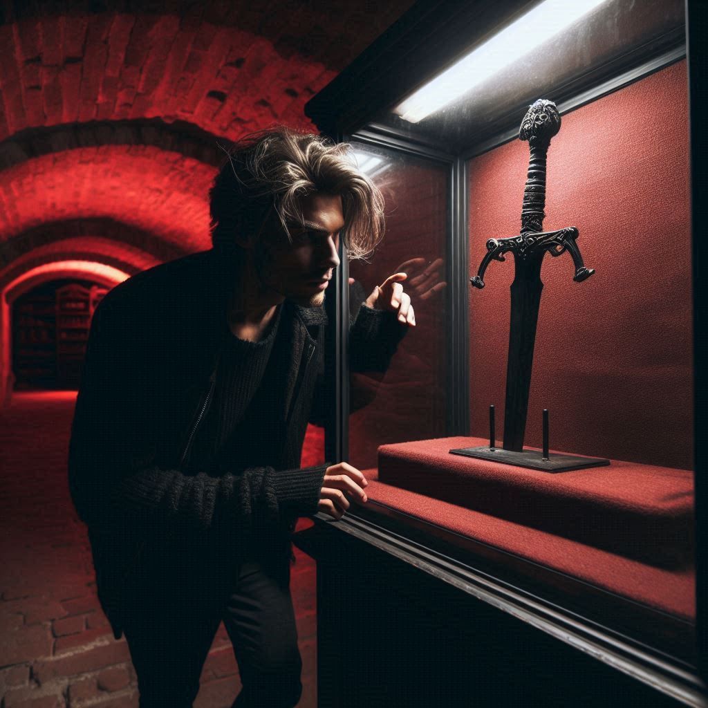 not me breaking into the hidden chamber underneath the [REDA...