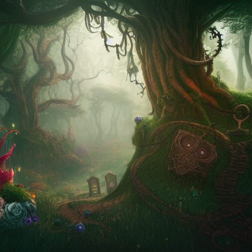 Wonderland forest