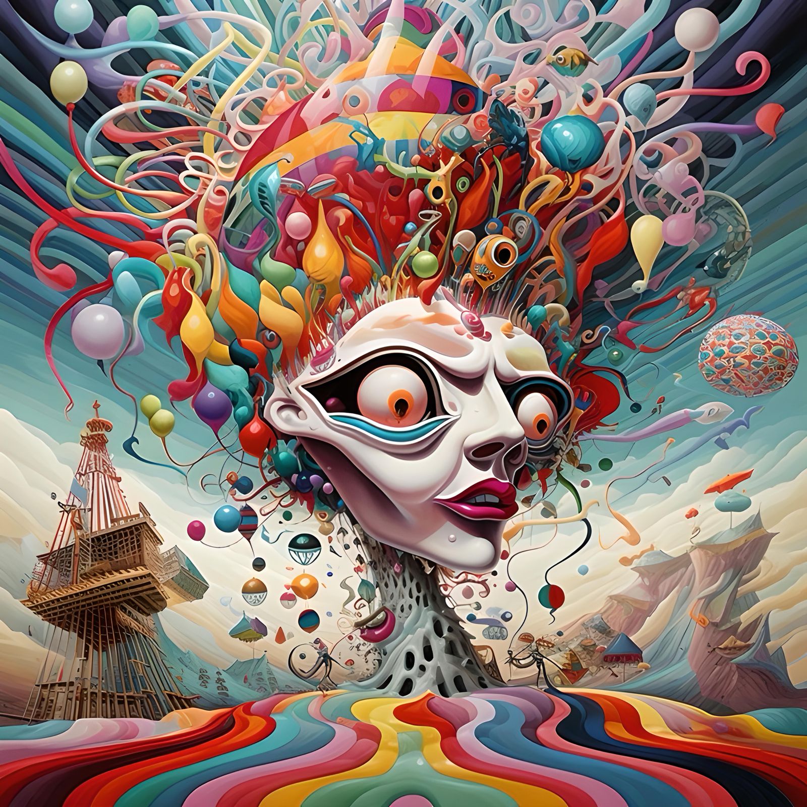 The brainstorm cathedral; unraveling the overthinker’s imagi...
