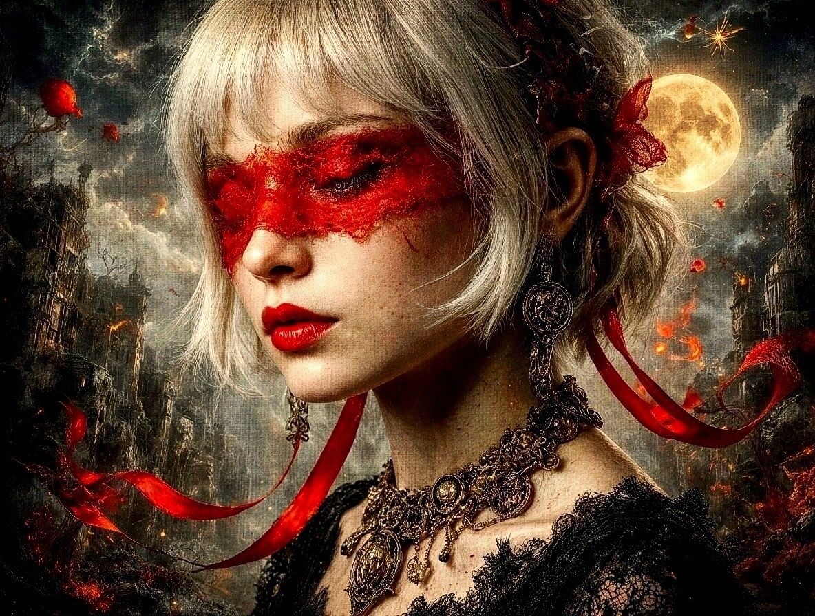 When I blindfolded myself with red tape, I saw the future...