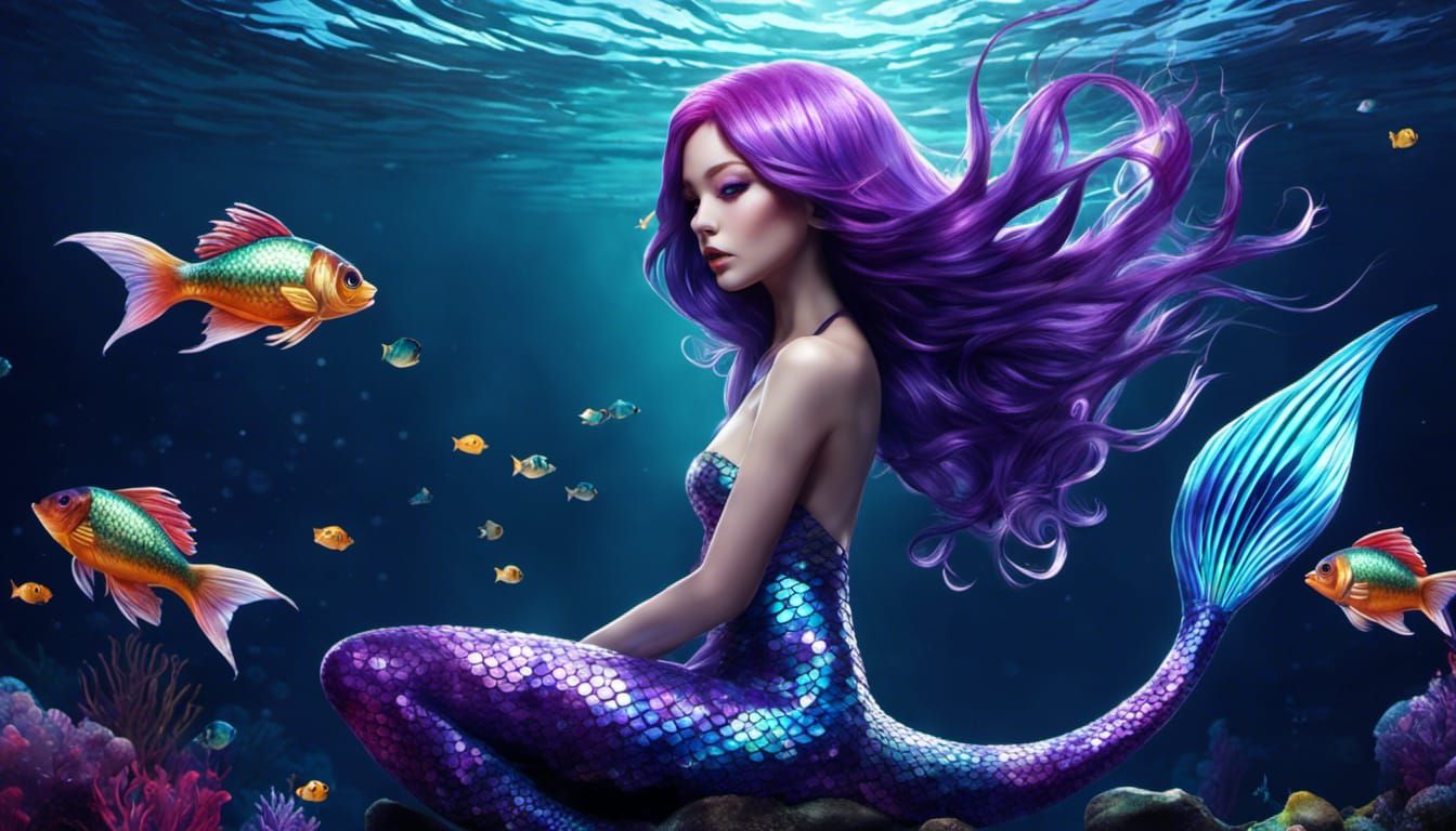 mermaid - AI Generated Artwork - NightCafe Creator