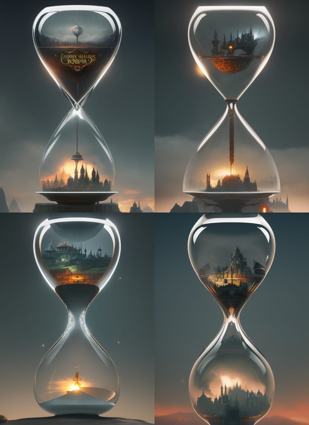 World in the hourglass