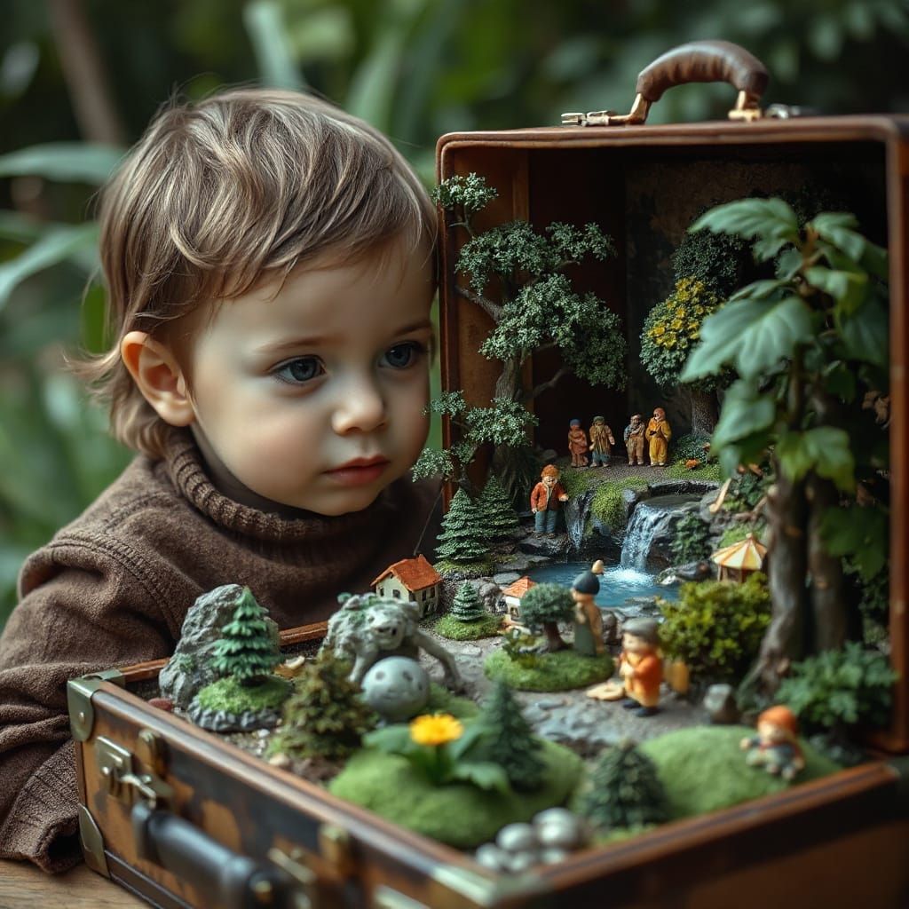 Portable Storybook  by @Vintage Pixel