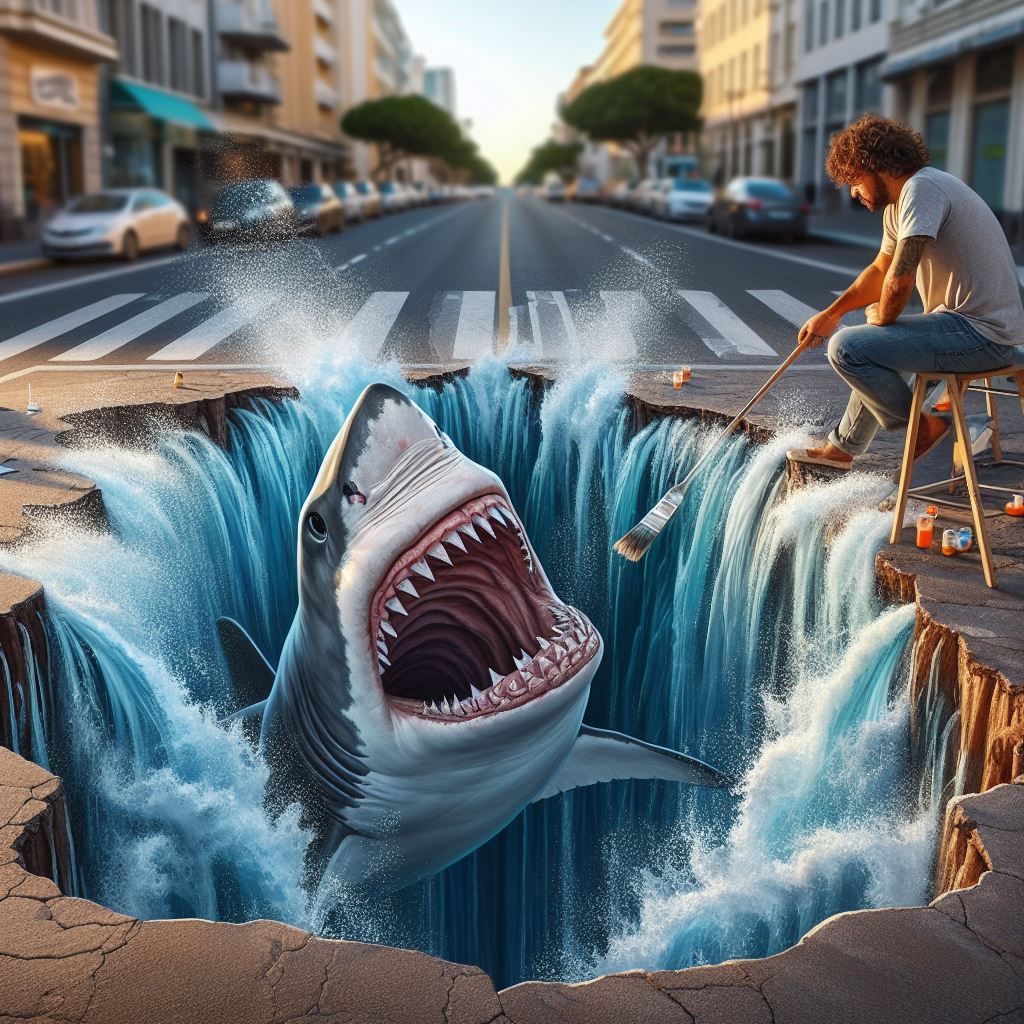 Street Art Illusion