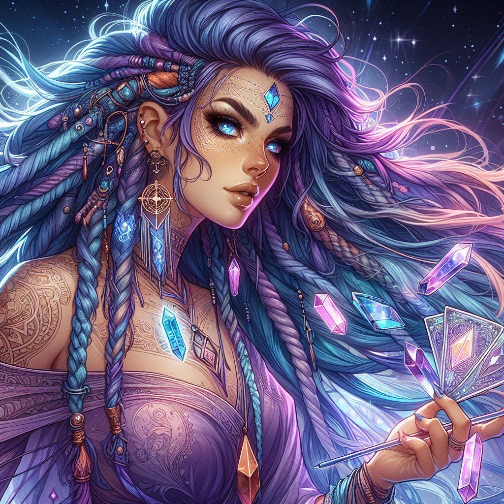 Cosmic Crystal Witch