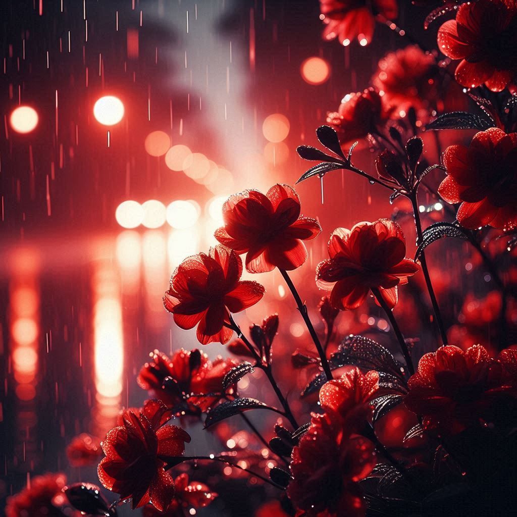 Red Flower Arrangement