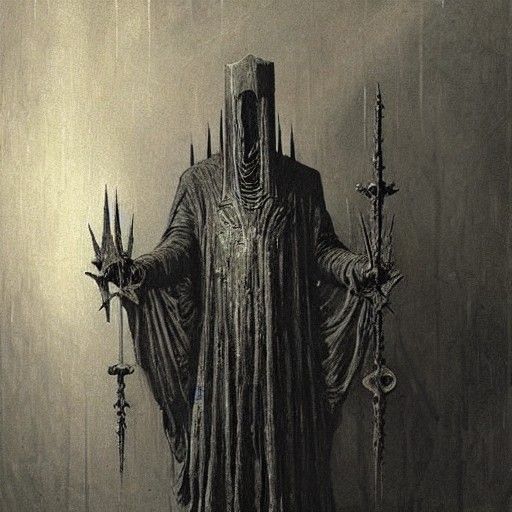 Pinhead holding the Lament Configuration