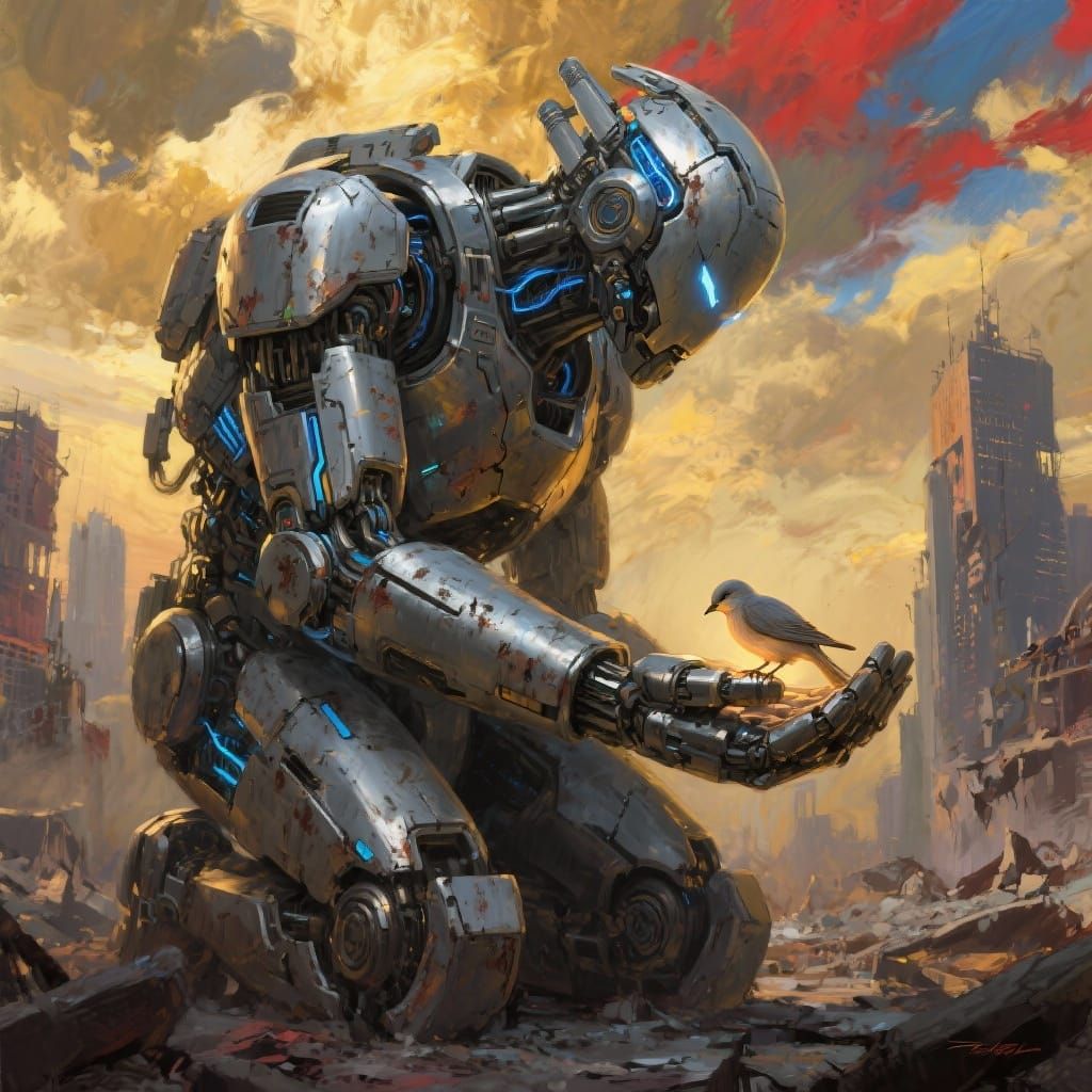 Steel kindness  by @BM