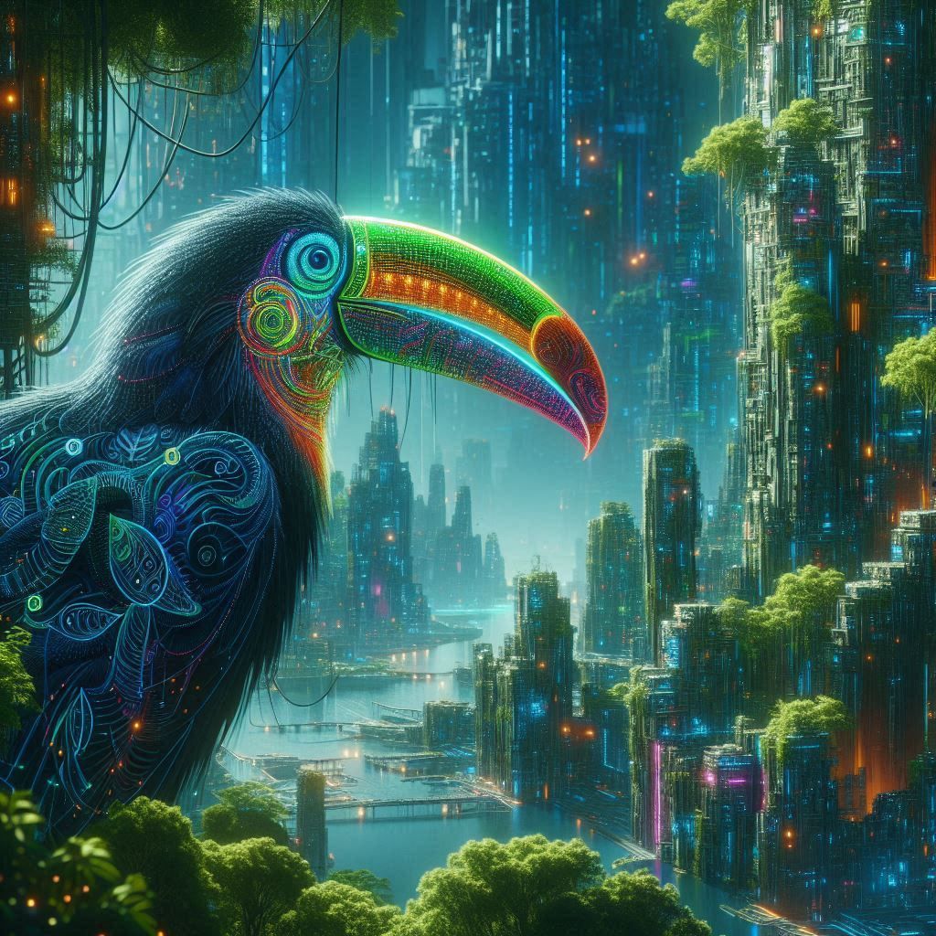 Dystopian rainforest