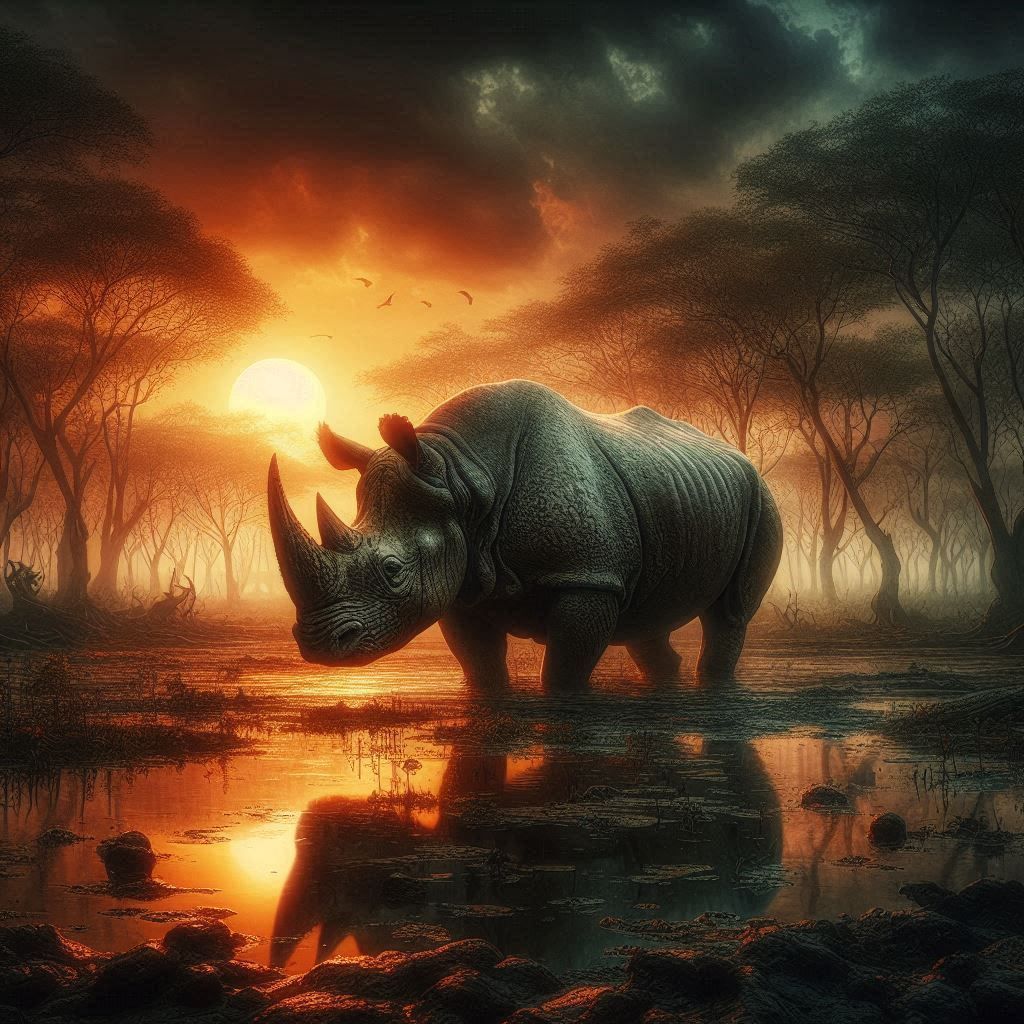 RHINOCEROS  by @gladiator