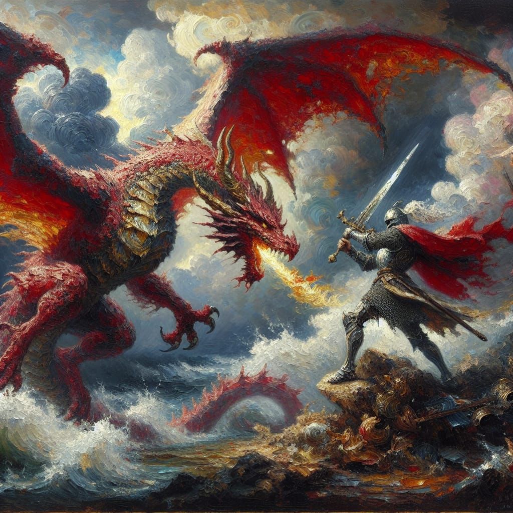 Red Dragon   by @Glasswalker33