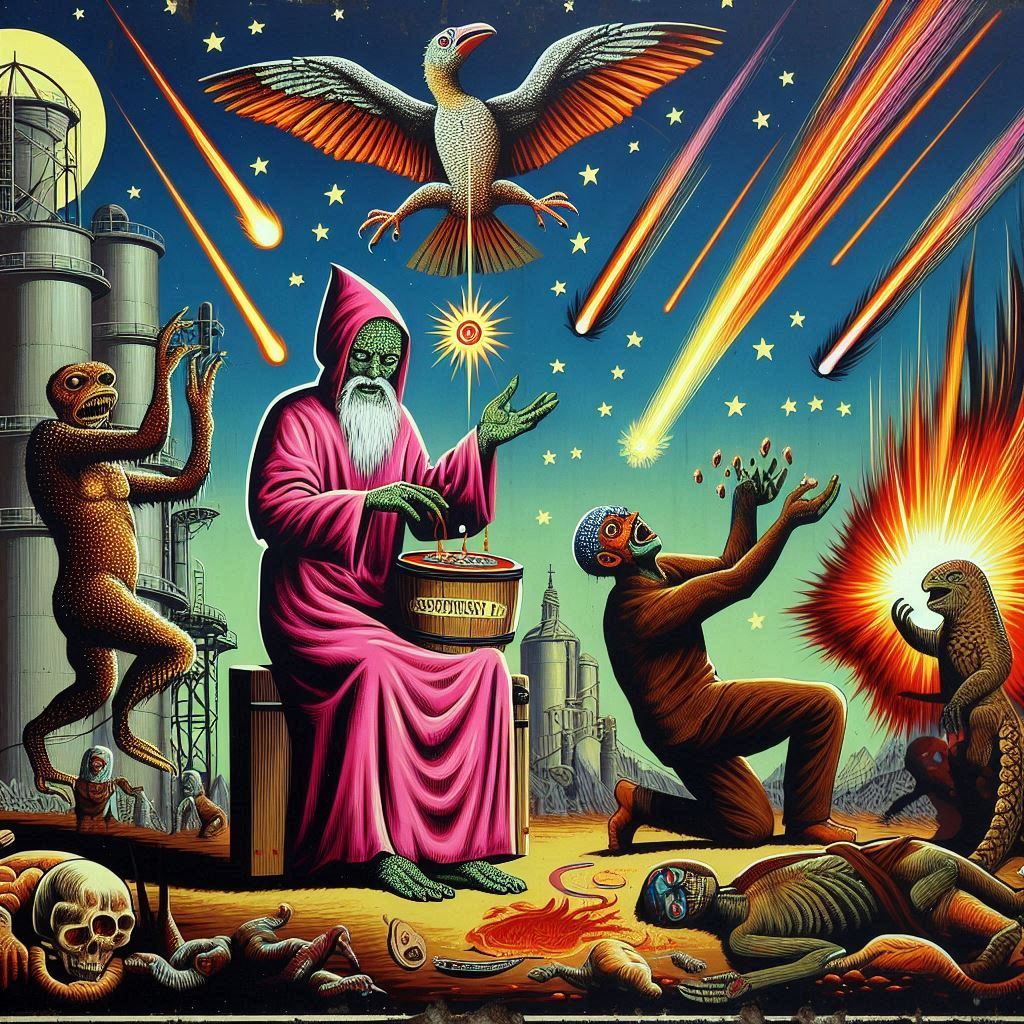 "ensigns of the immutable vulture eye"