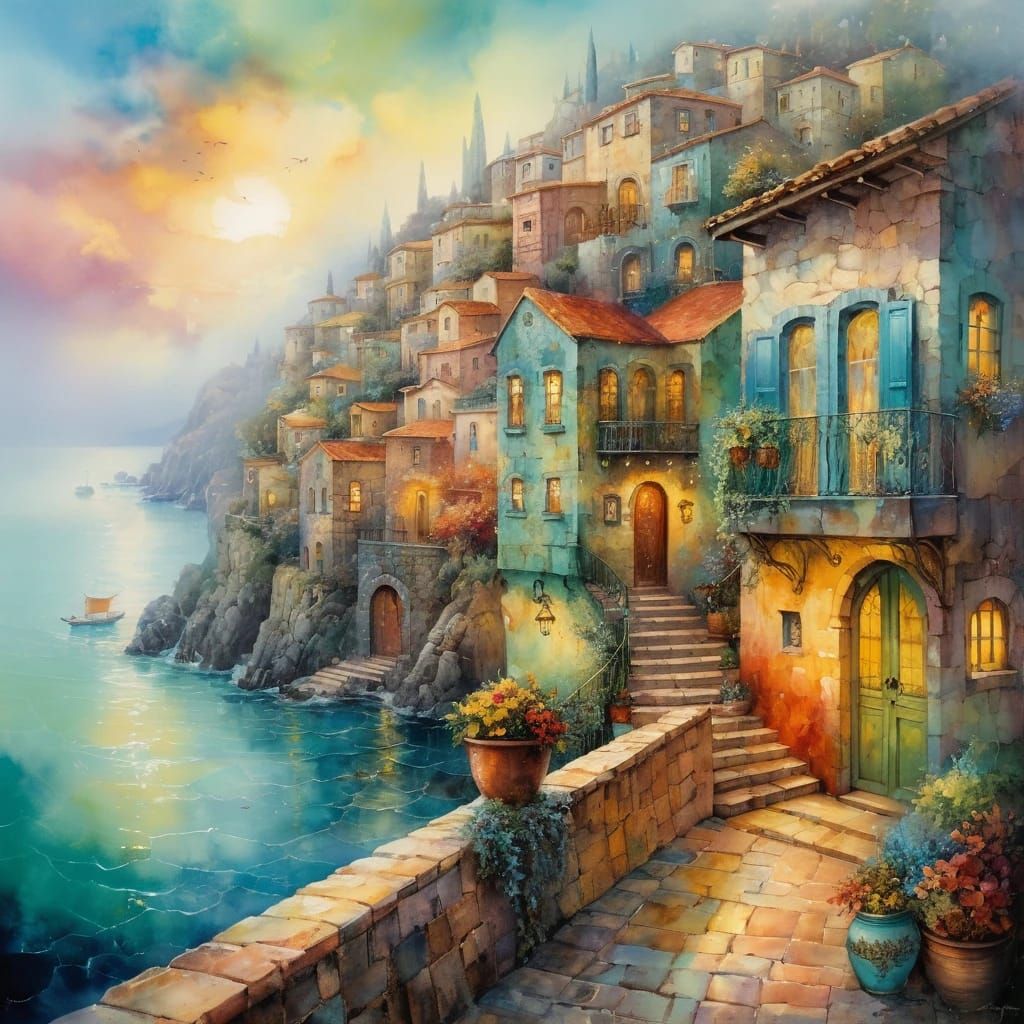 Sea street  by @JackKerouac