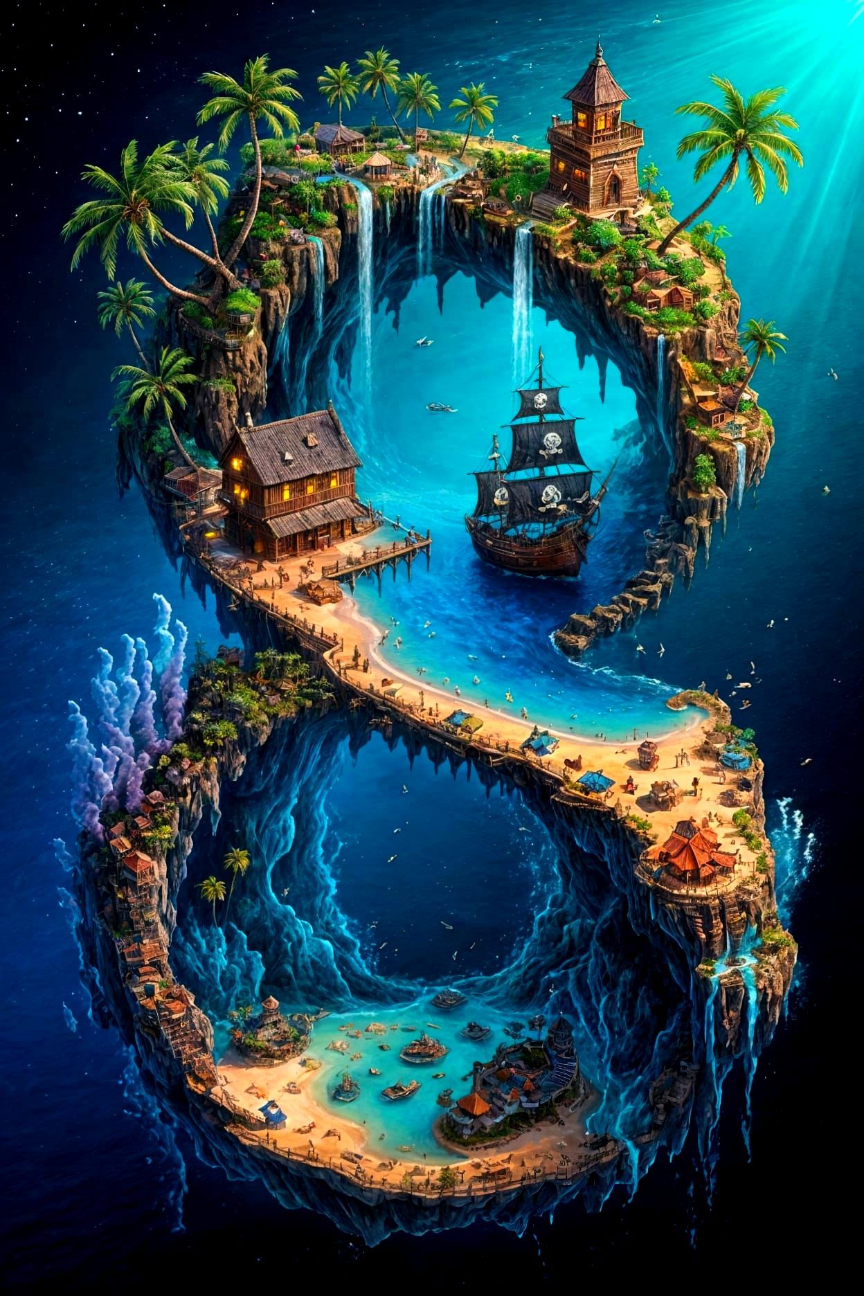 PirEight Island   by @Imaginarium