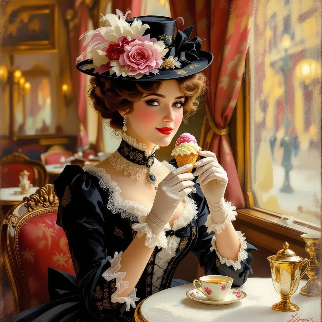 Victorian ice cream  by @Igor Skoglund