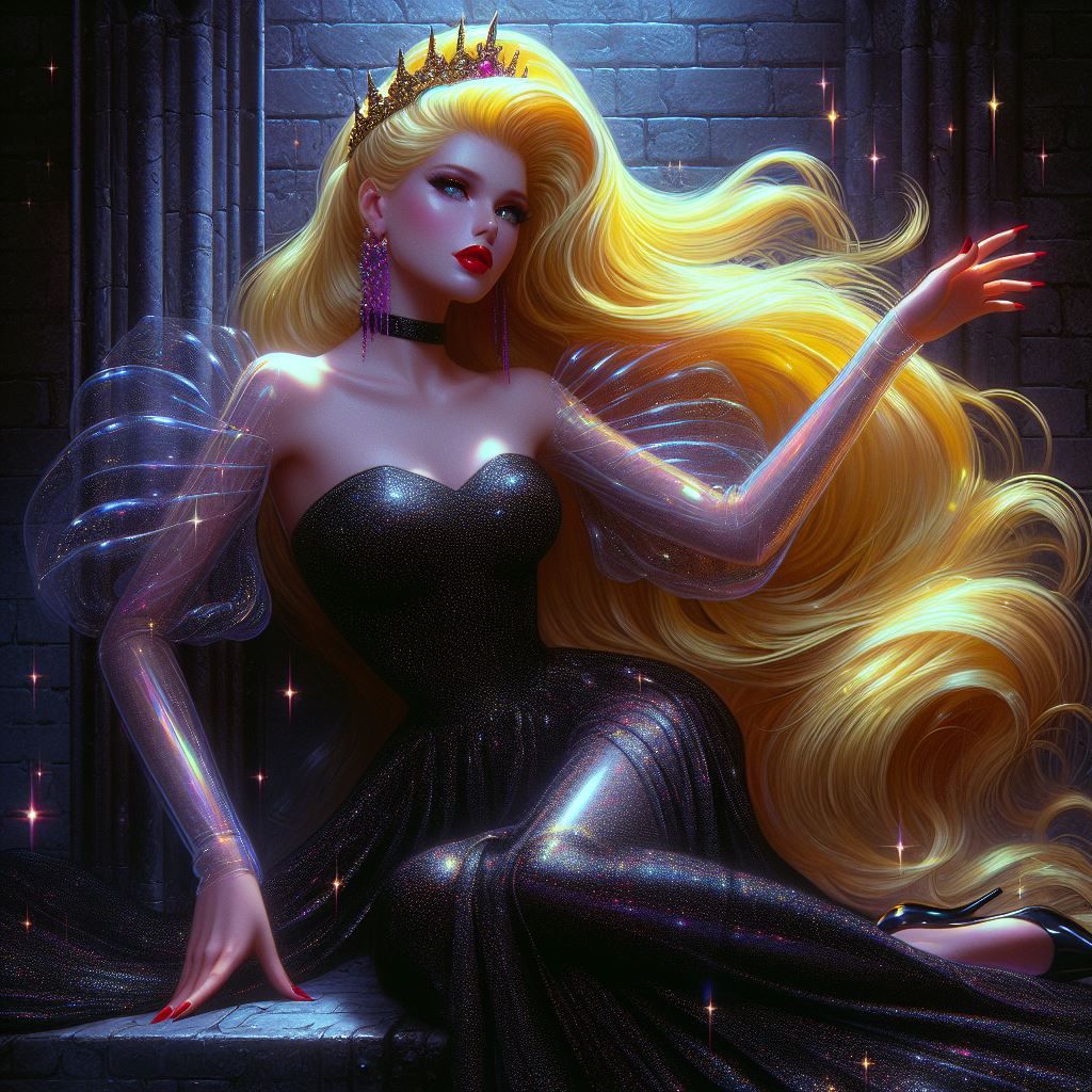 hajime sorayama retro 80s futurism Dragon's Lair Princess Da...