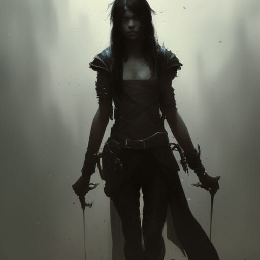 A female witch hunter