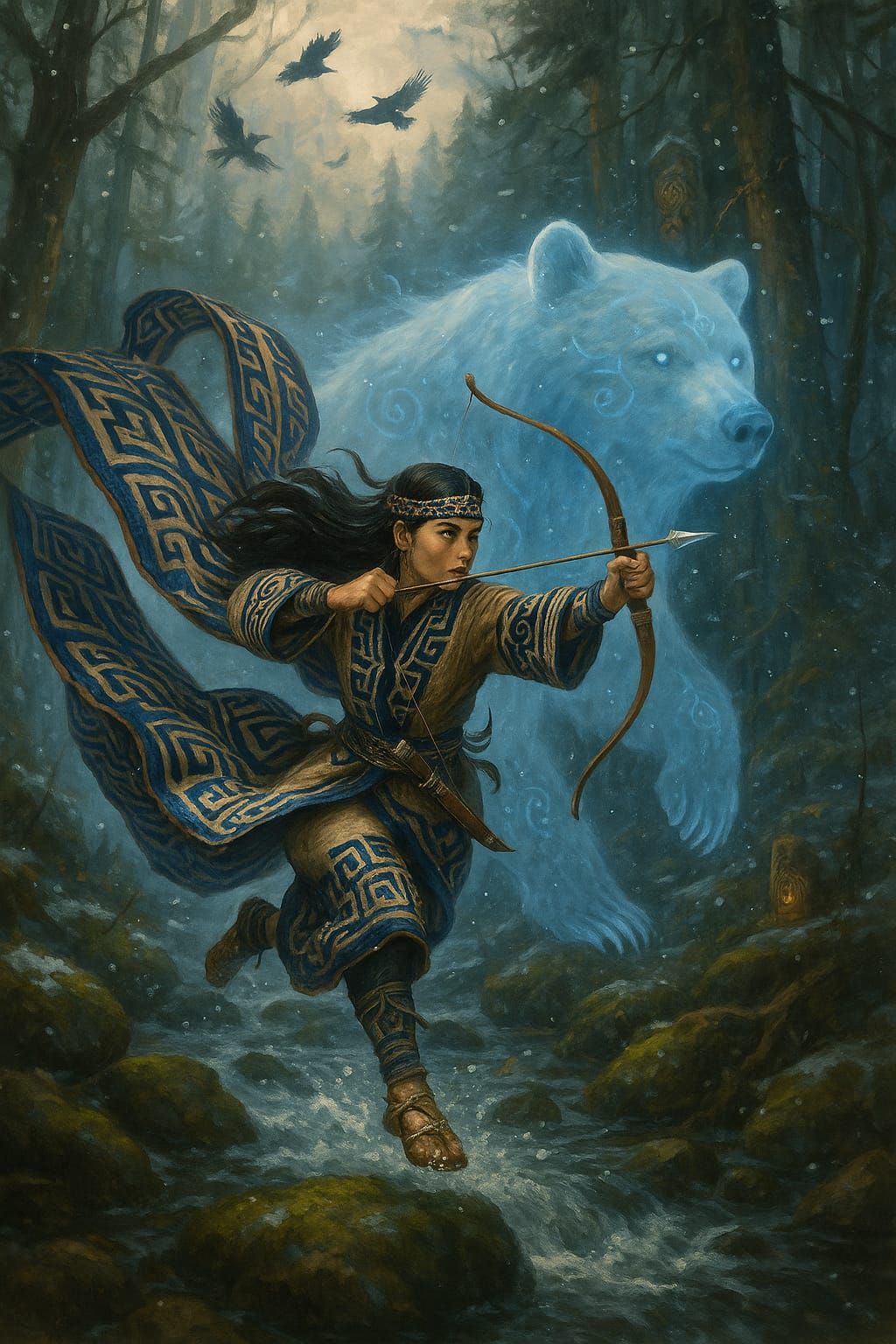 Ainu huntress
