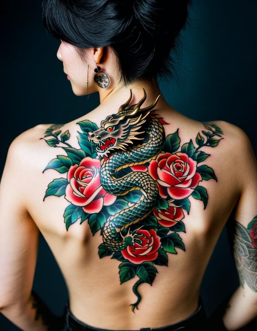 The Koi Fish tattoo on chest by Per. - AI Generated Artwork - NightCafe  Creator