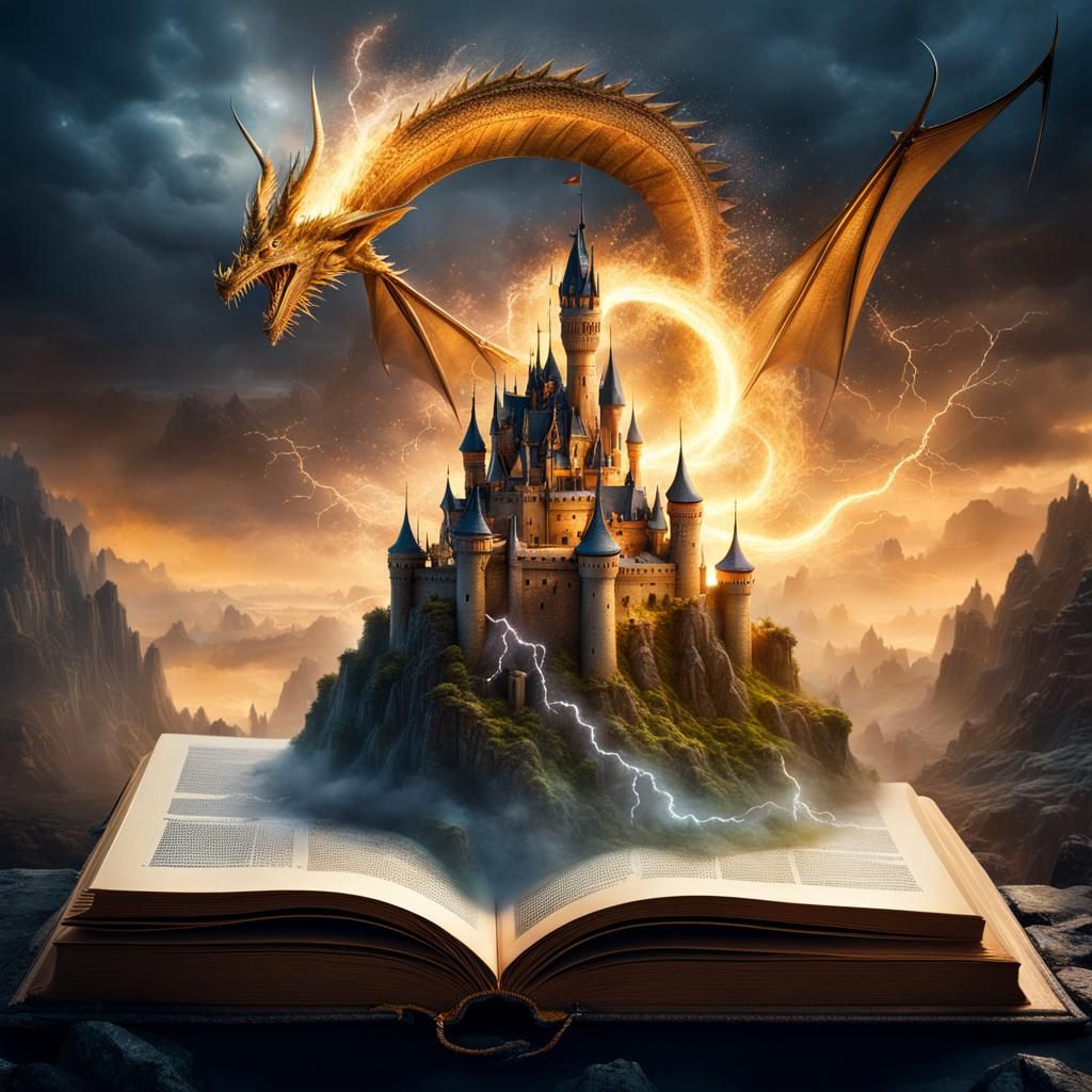 Book is magic  by @Steph B