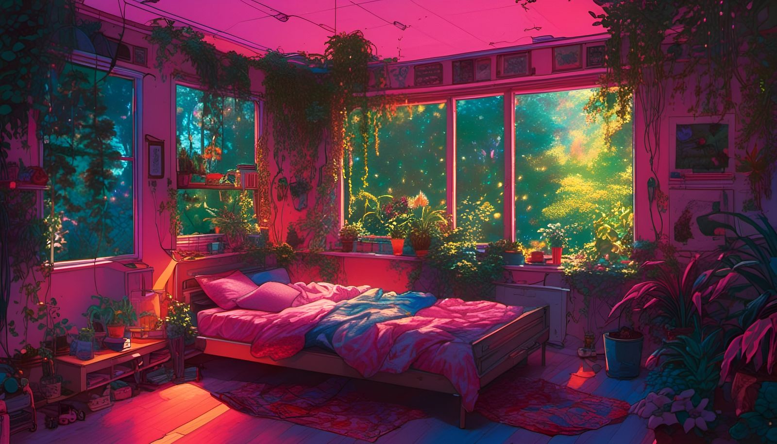 Cozy Room - AI Generated Artwork - NightCafe Creator