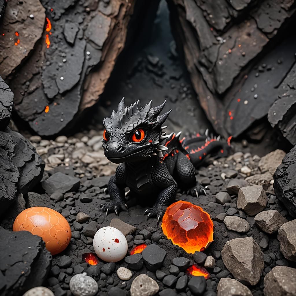 Baby Basilisk  by @Trebol