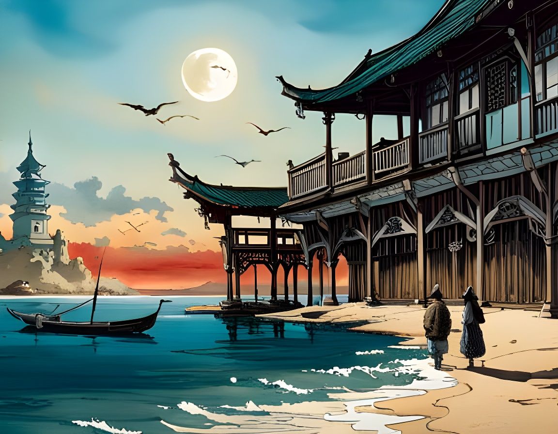 Buddhist Boardwalk. Peaceful oblivion.  by @Matt