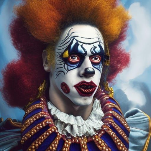 Clown - AI Generated Artwork - NightCafe Creator