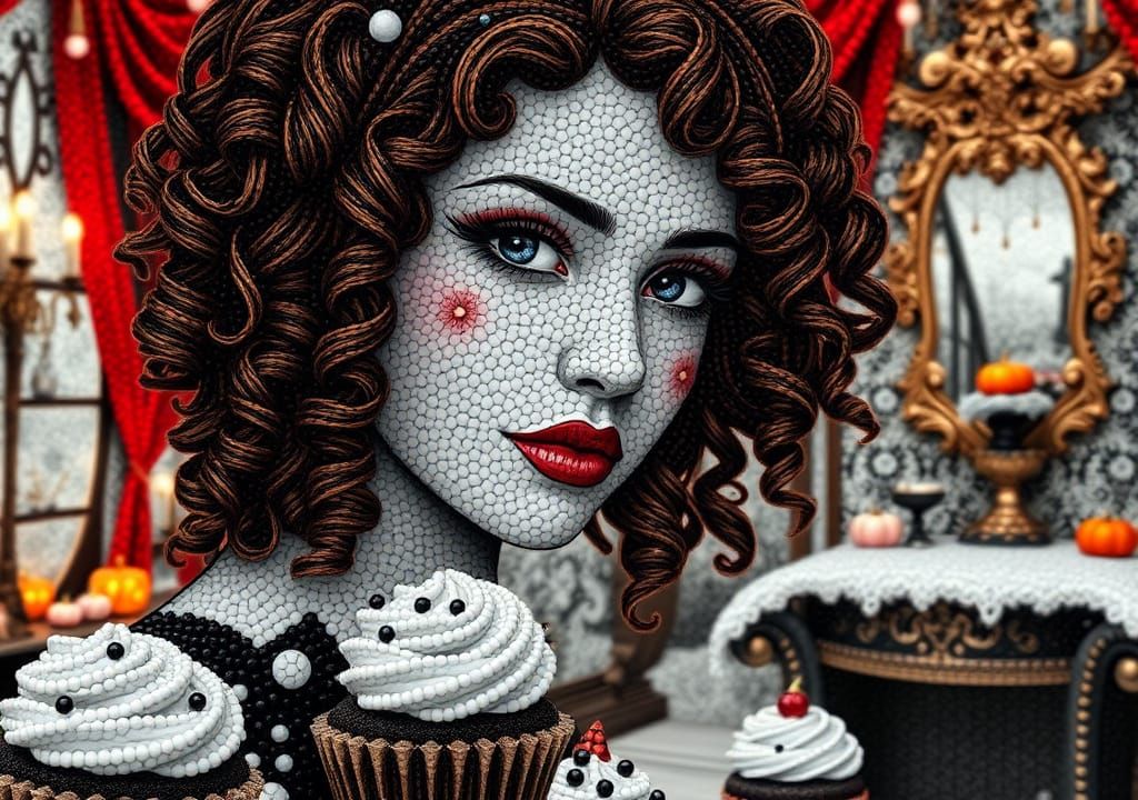 Hyperrealistic Halloween Cupcakes for Monster Party