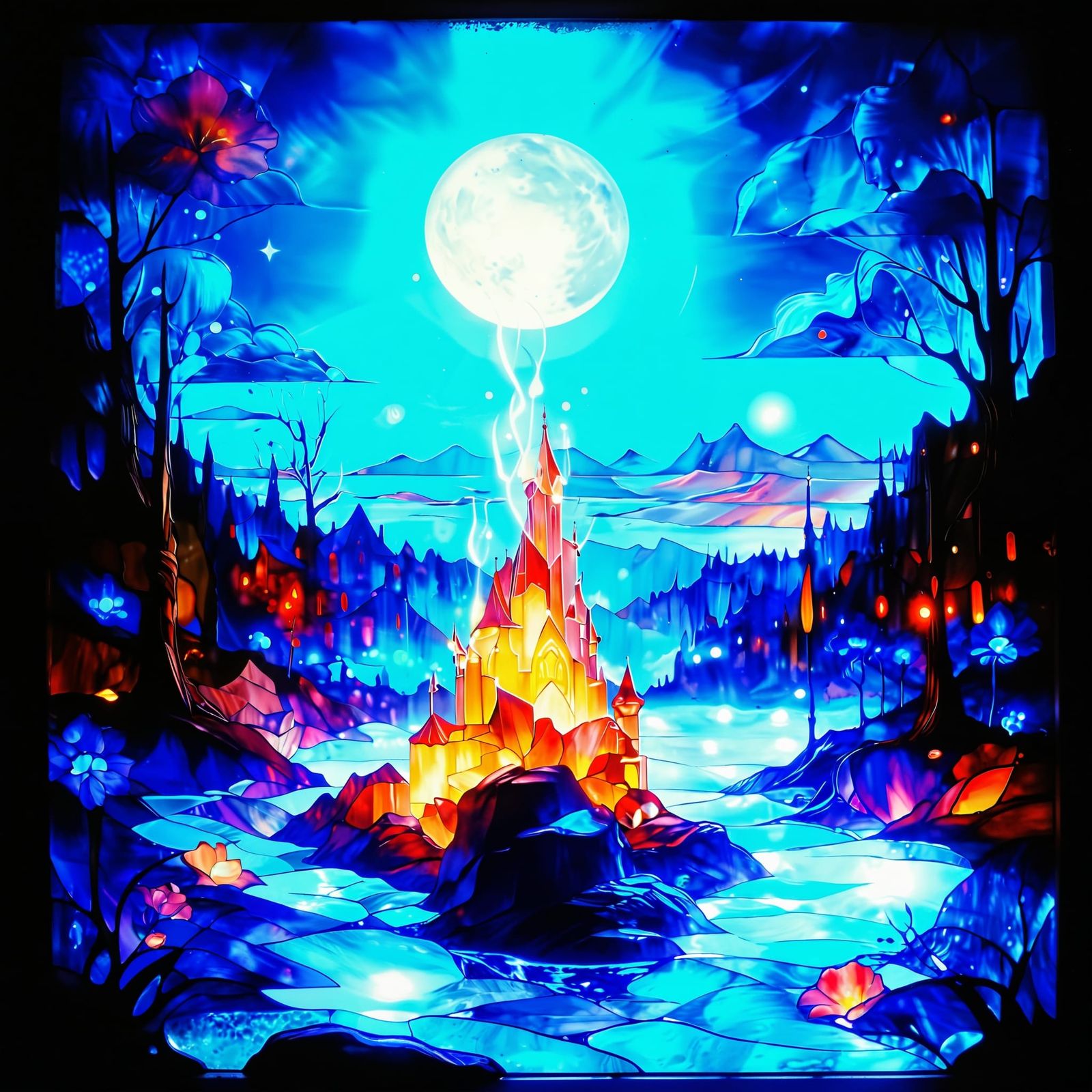 Stained Glass Tribute to Mom