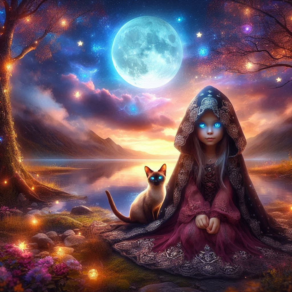 mysterious little girl