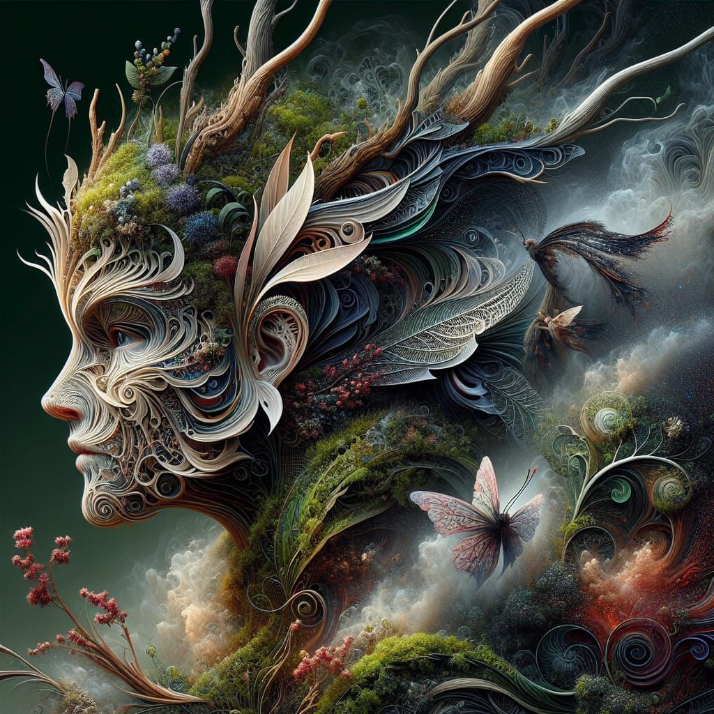 Forest Spirit  by @WynSongByrd