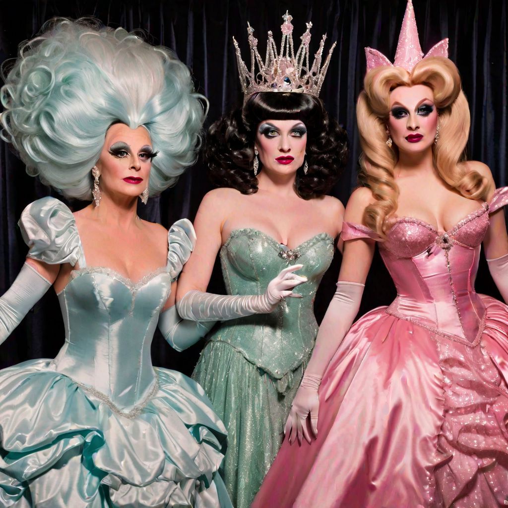 Glinda is a good witch, Theodora is a beautiful, naive witch...