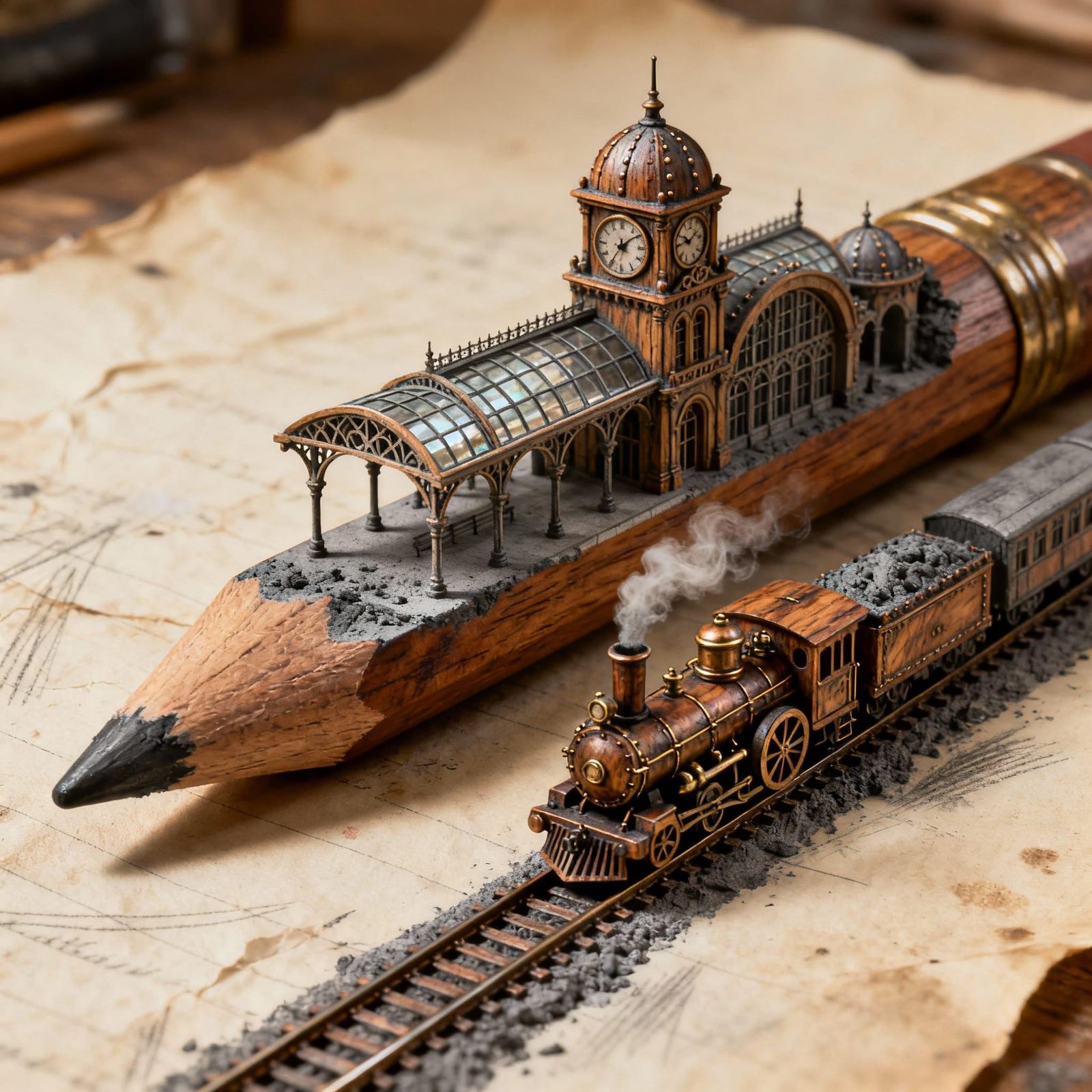 Victorian Era Miniature  by @Sarghal