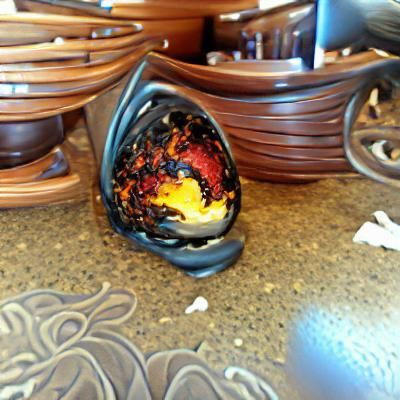 Fire broken egg