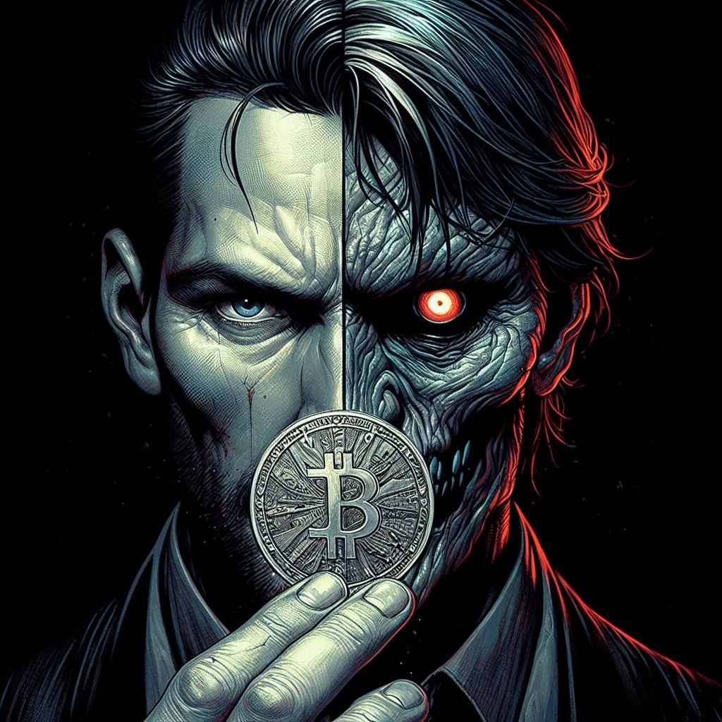 Modern Two-Face portrait