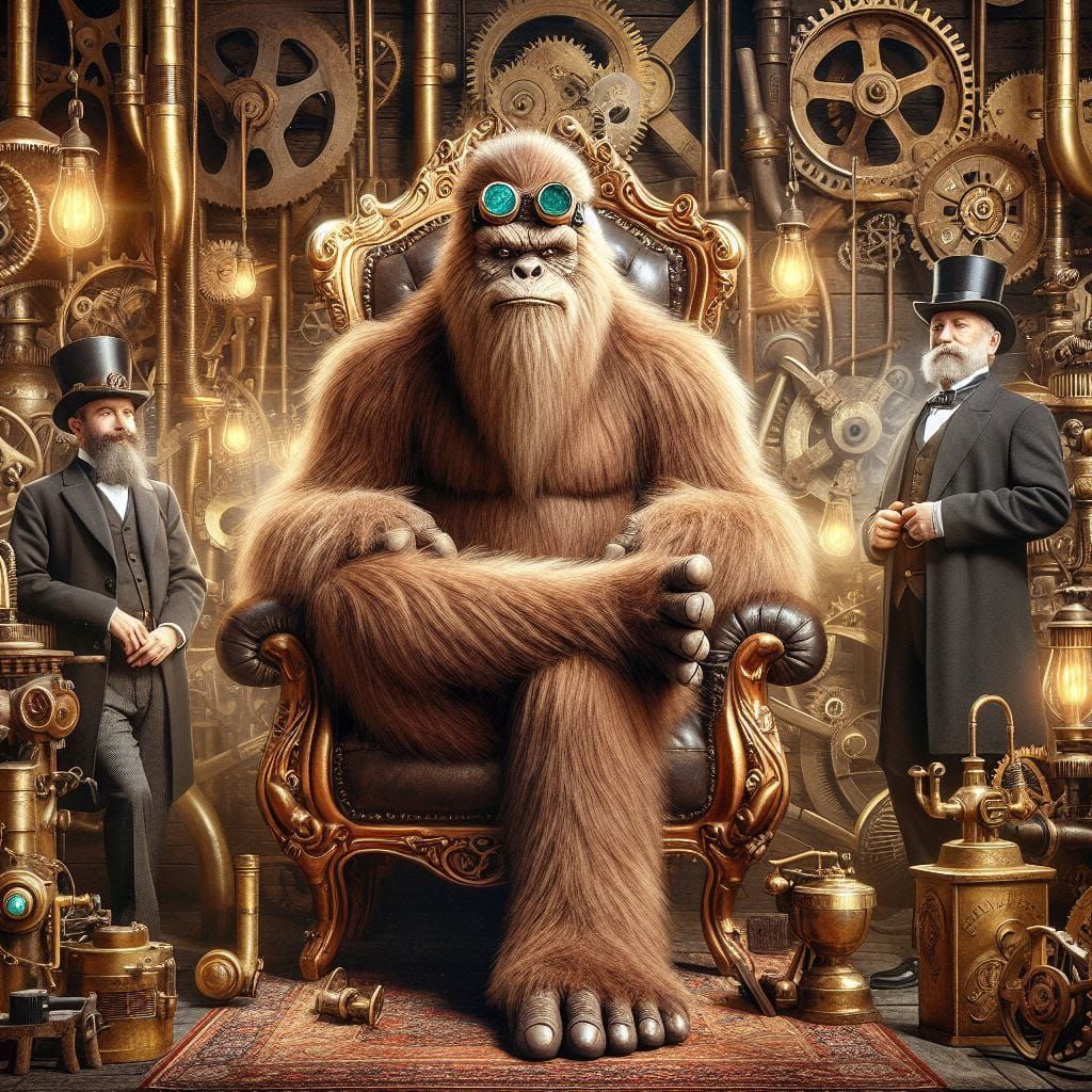 Steampunk Sasquatch