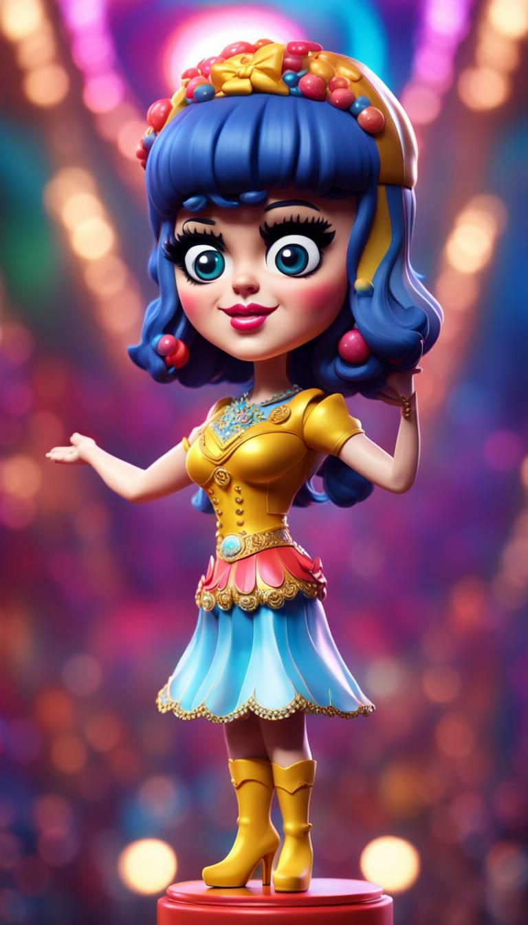 Bobblehead of Katy Perry