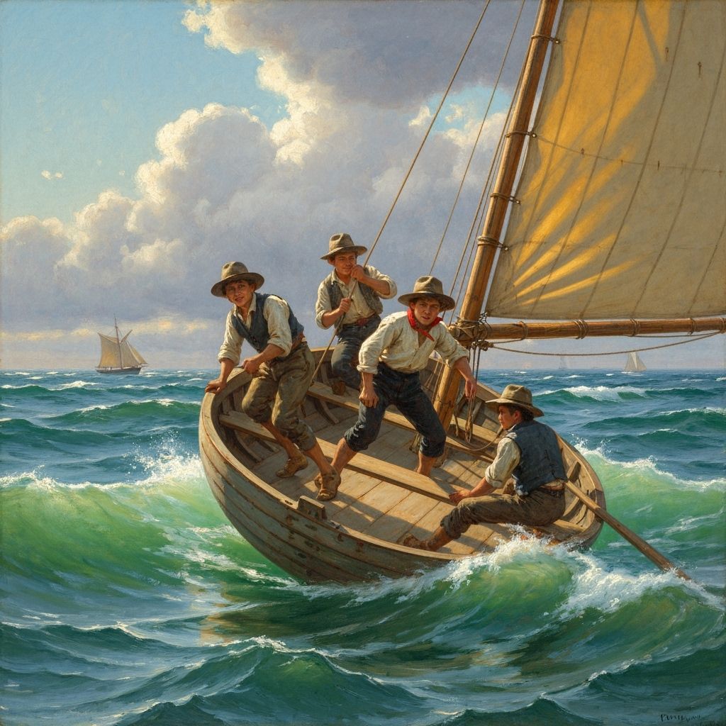 sailing in a barrel