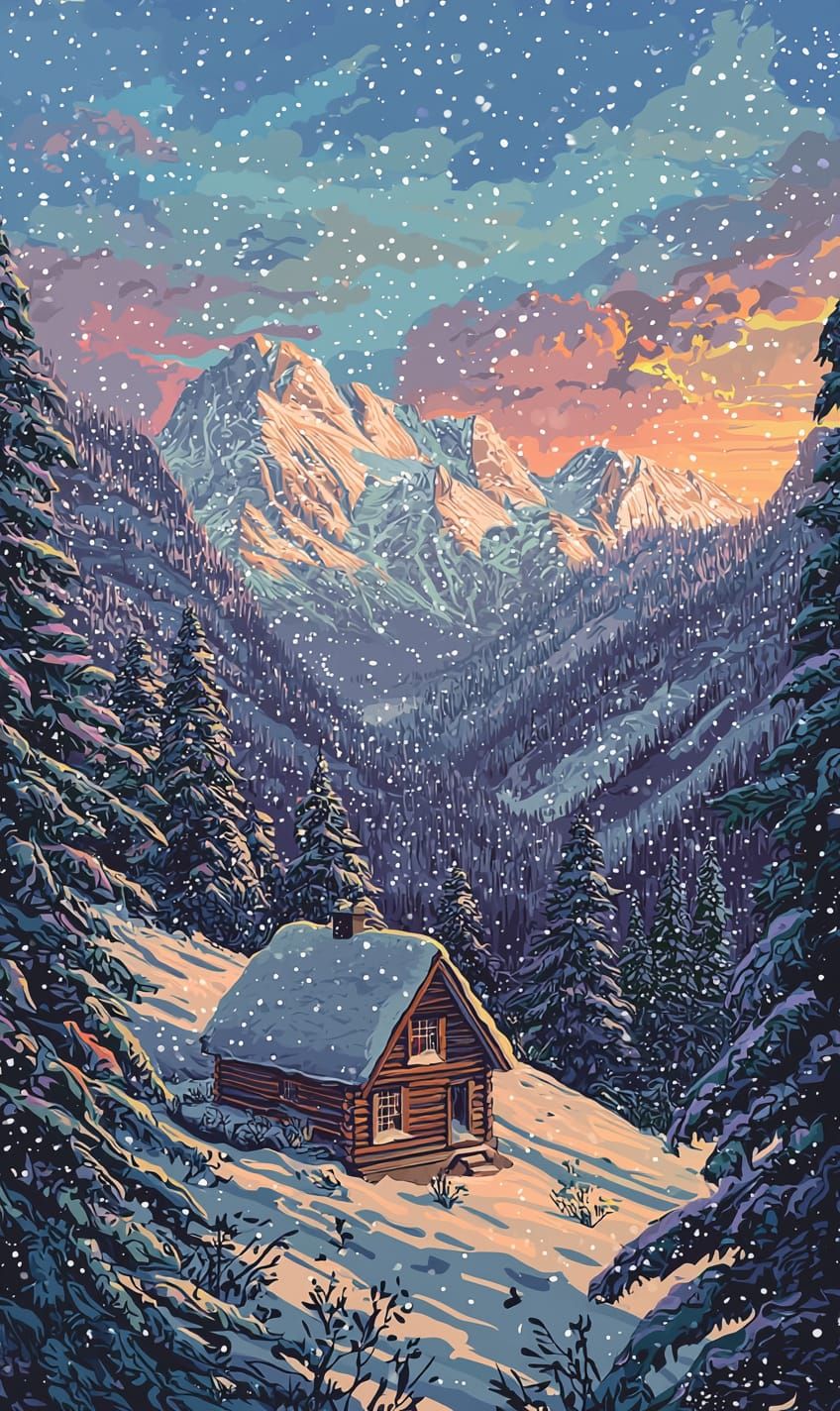 mountain cottage