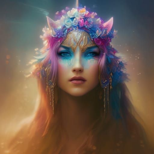 Sparkling Dawn Fairy AI Generated Artwork NightCafe Creator