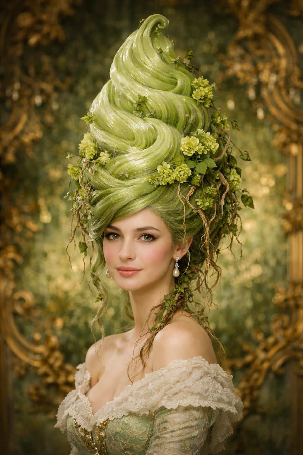 Flora in a Rococo Dream