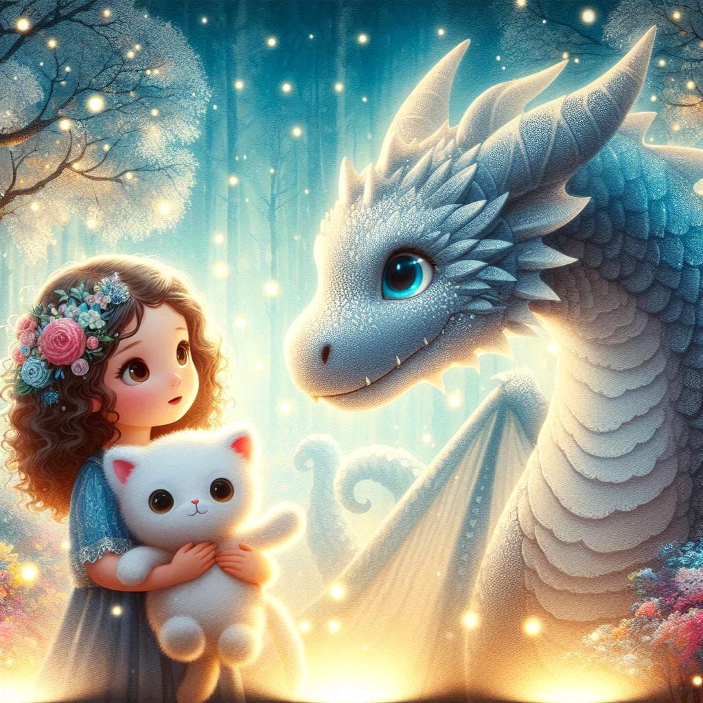 The girl and the dragon