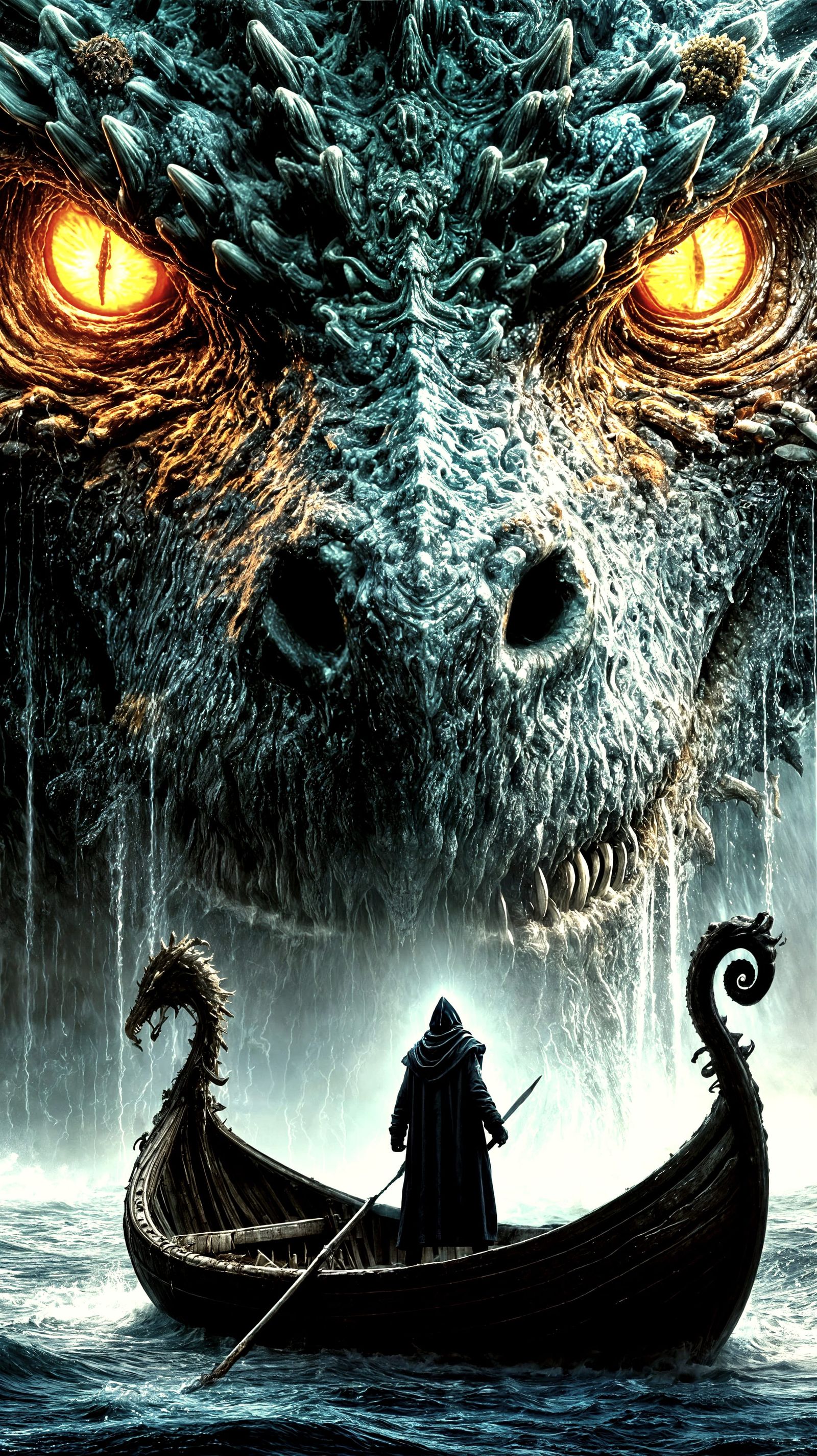 Sparrowhawk meets Orm Embar, the elder dragon