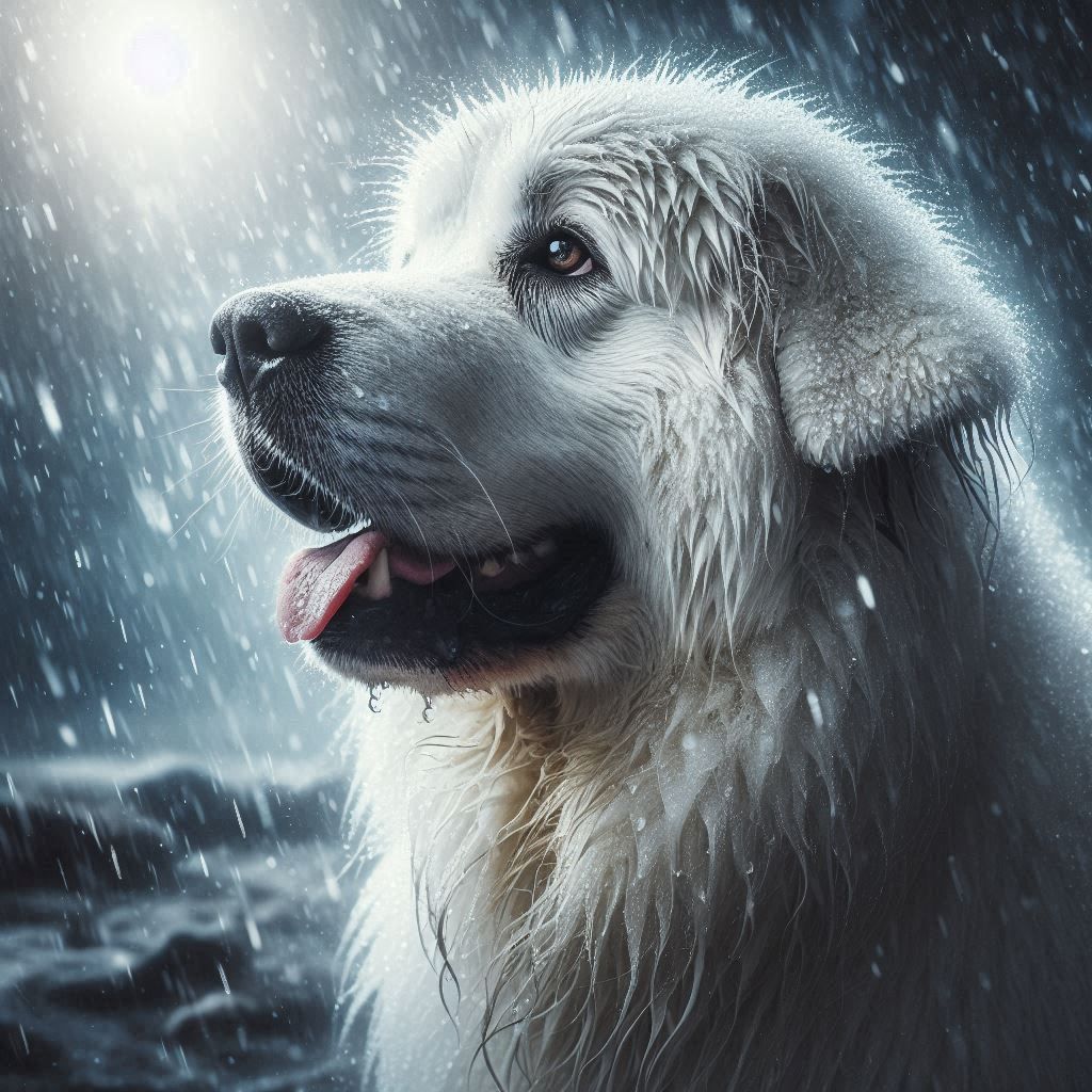 Winner of a Community No Theme Challenge - Great Pyrenees Do...
